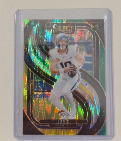 2024 Panini Select Premier Level #117 Bo Nix — front