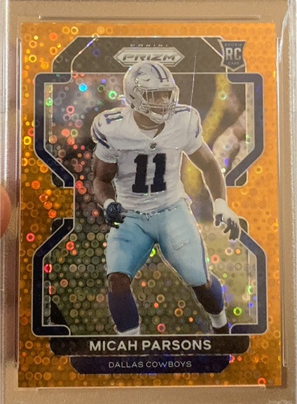 2021 Panini Prizm #382 Micah Parsons Rookie — front