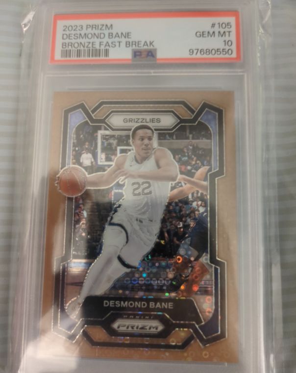 2023 Panini Prizm #105 Desmond Bane Bronze Fast Break — front