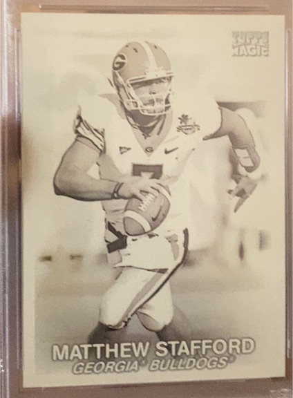 2009 Topps Magic 1948 SP #26 Matthew Stafford — front