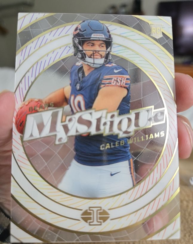 2024 Panini Illusions #1 Caleb Williams Mystique — front