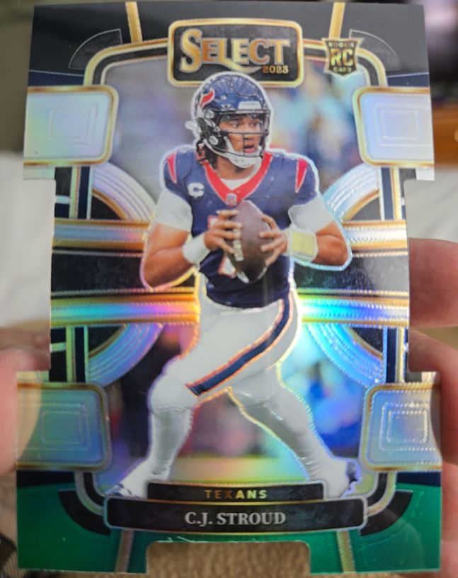 2023 Panini Select Concourse #41 C.J. Stroud Houston Texans Rookie Card — front