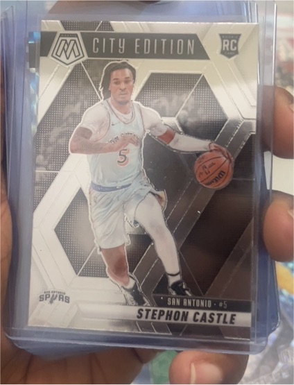 2024-25 Panini Mosaic City Edition #290 Stephon Castle — front