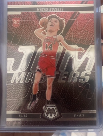 2024-25 Panini Mosaic #17 Matas Buzelis Jam Masters Rookie — front