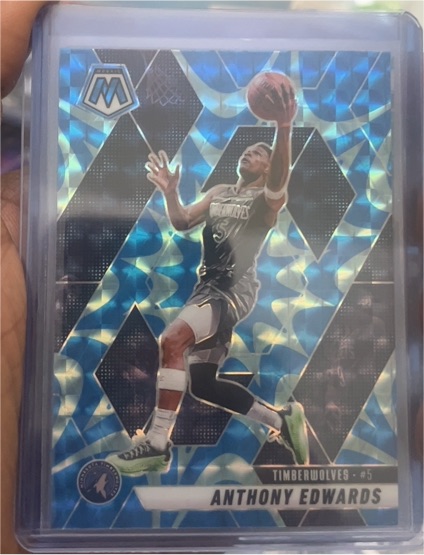 2024-25 Panini Mosaic #36 Anthony Edwards — front