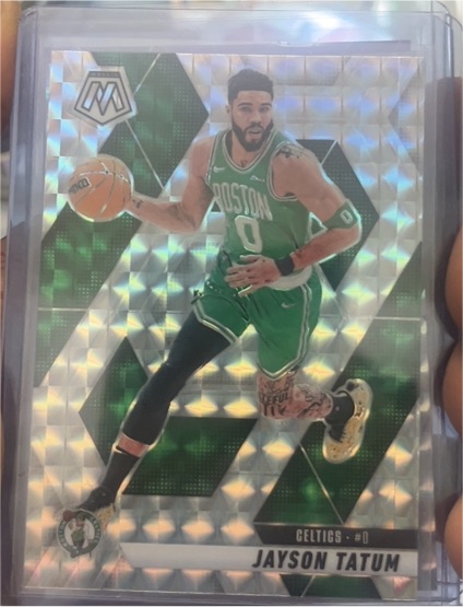 2024-25 Panini Mosaic #188 Jayson Tatum — front