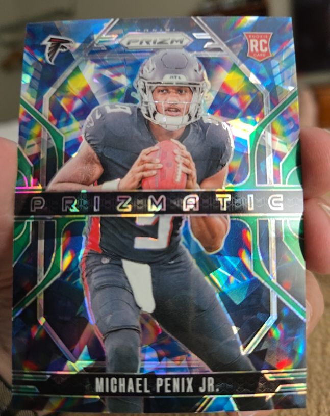 2024 Panini Prizm Prizmatic #10 Michael Penix Jr. — front