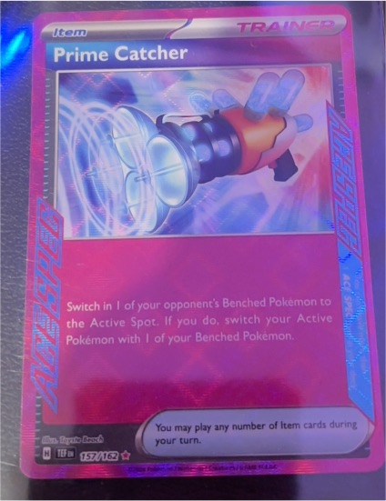 2024 Pokémon SV05: Temporal Forces #157 Prime Catcher — front