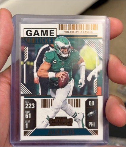 2024 Panini Contenders #79 Jalen Hurts — front