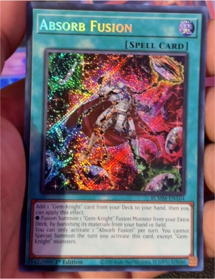 2020 Yu-Gi-Oh! BLMM-EN164 Absorb Fusion — front