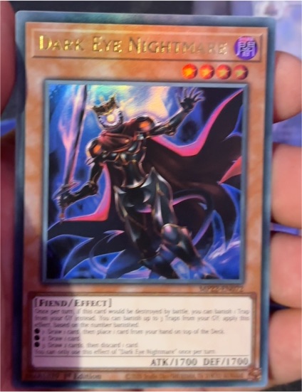 2022 Yu-Gi-Oh! MP22-EN072 Dark Eye Nightmare — front