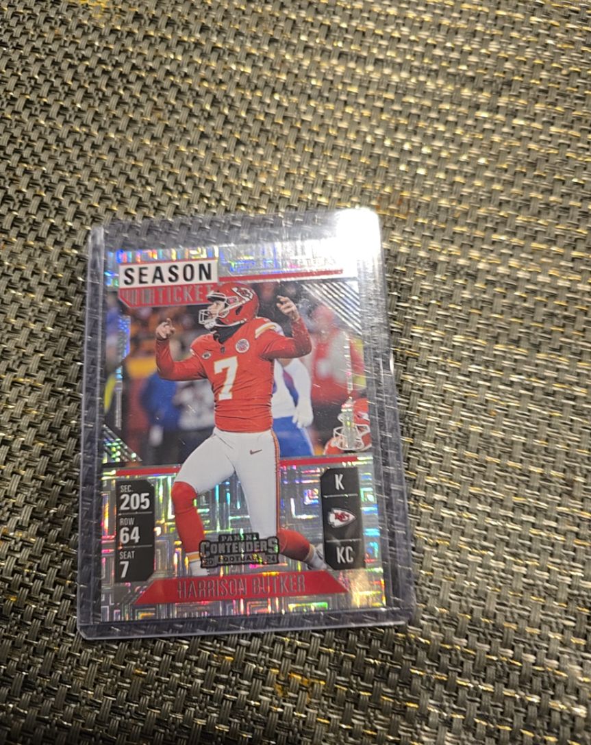 2024 Panini Contenders #49 Harrison Butker Season Ticket Mojo — front