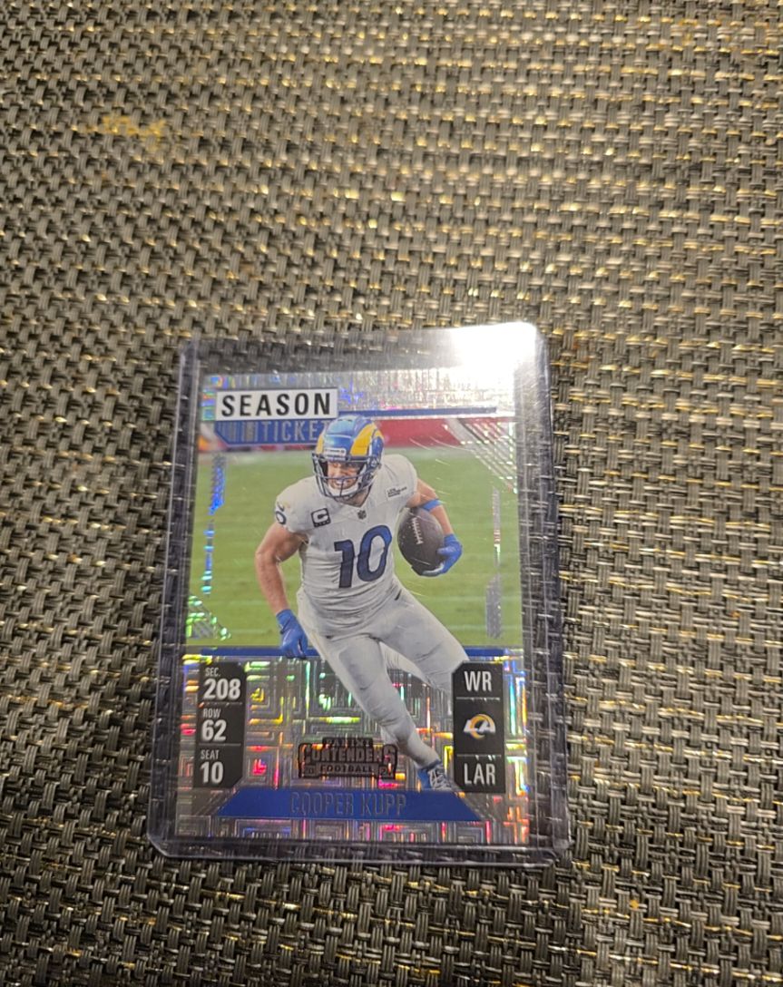 2024 Panini Contenders Season Ticket #ST-10 Cooper Kupp — front