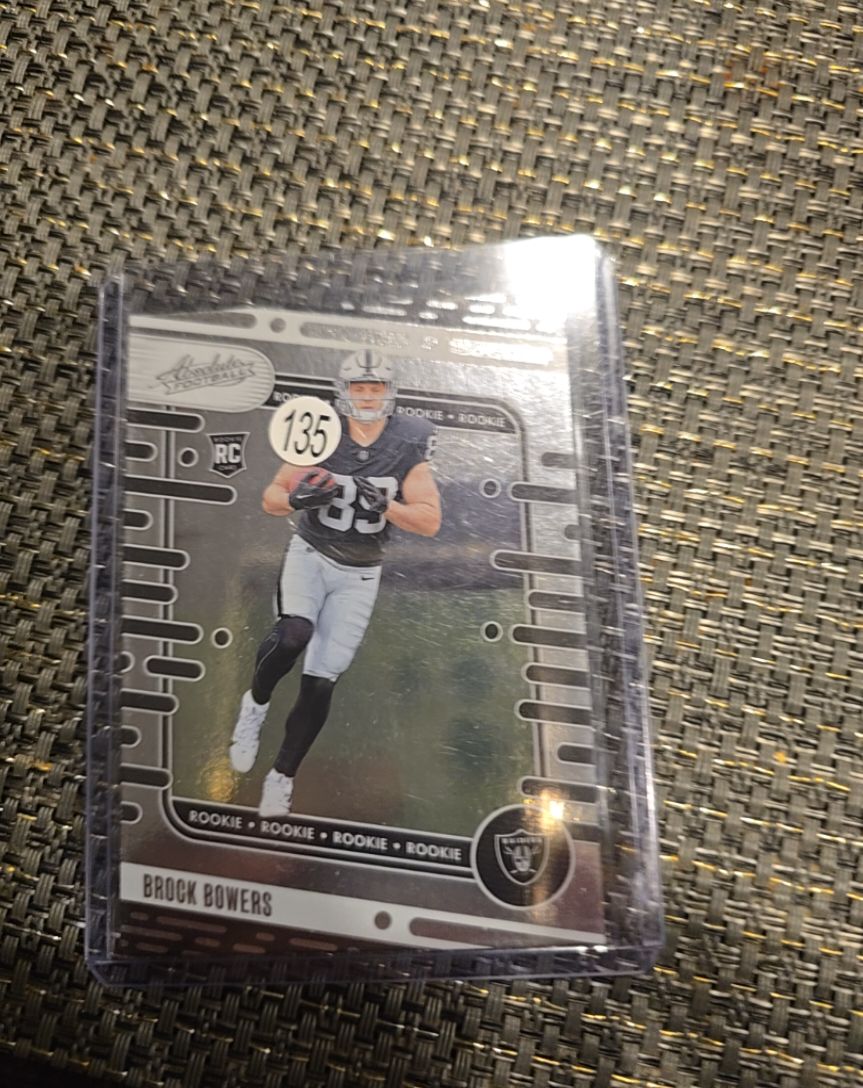 2024 Panini Absolute - Rookies #113 Brock Bowers (RC) — front