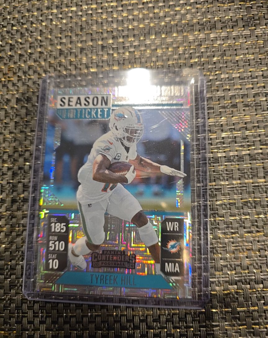 2024 Panini Contenders #62 Tyreek Hill Season Ticket — front