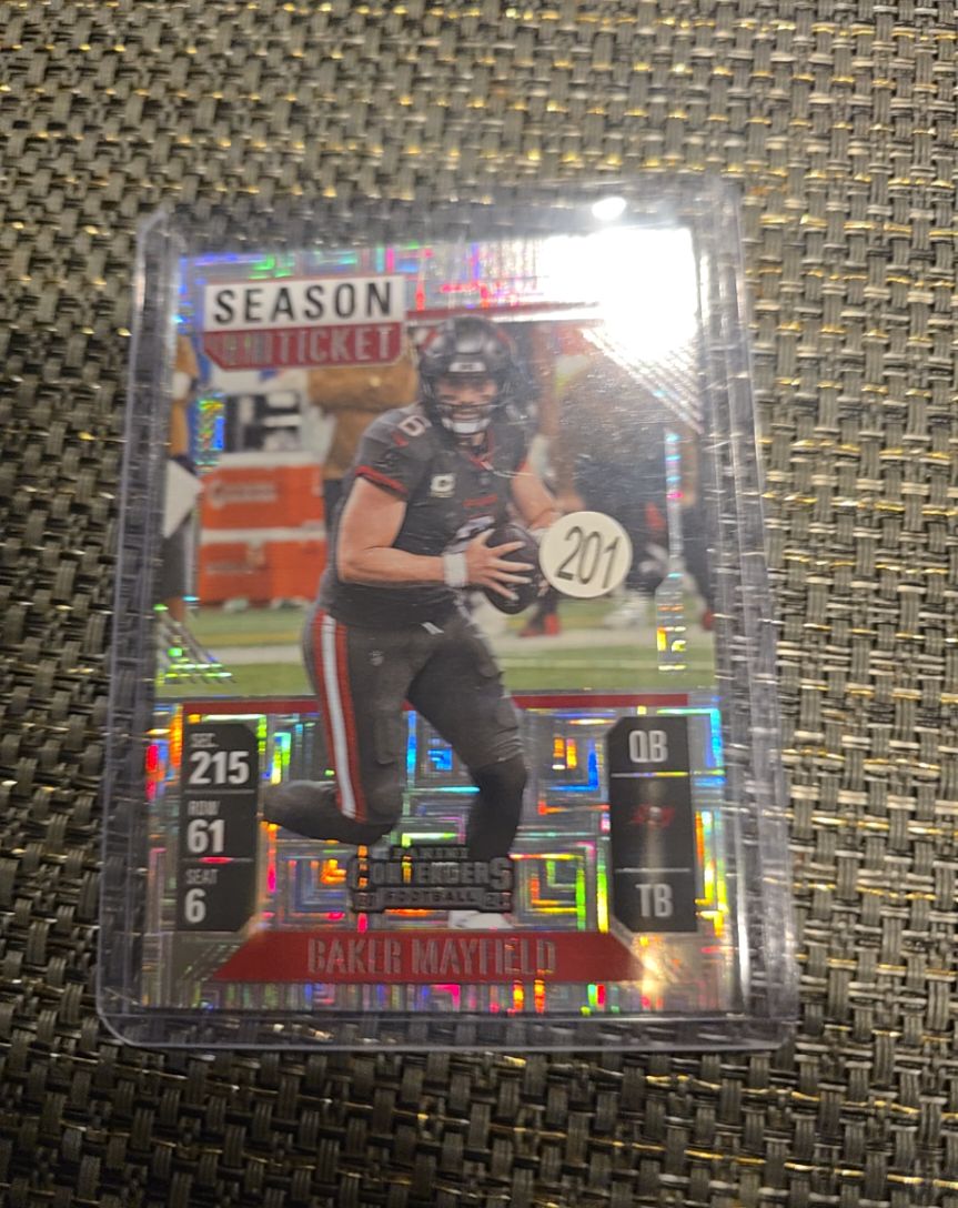 2024 Panini Contenders Season Ticket #92 Baker Mayfield — front