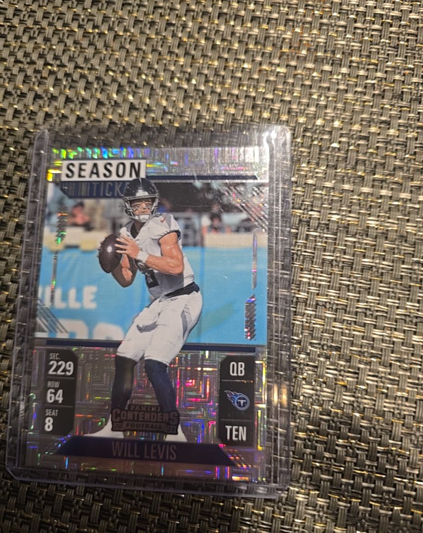 2024 Panini Contenders Season Ticket #95 Will Levis — front