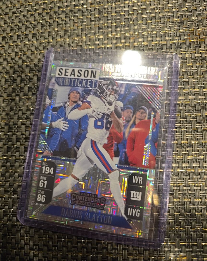 2024 Panini Contenders Season Ticket #75 Darius Slayton — front