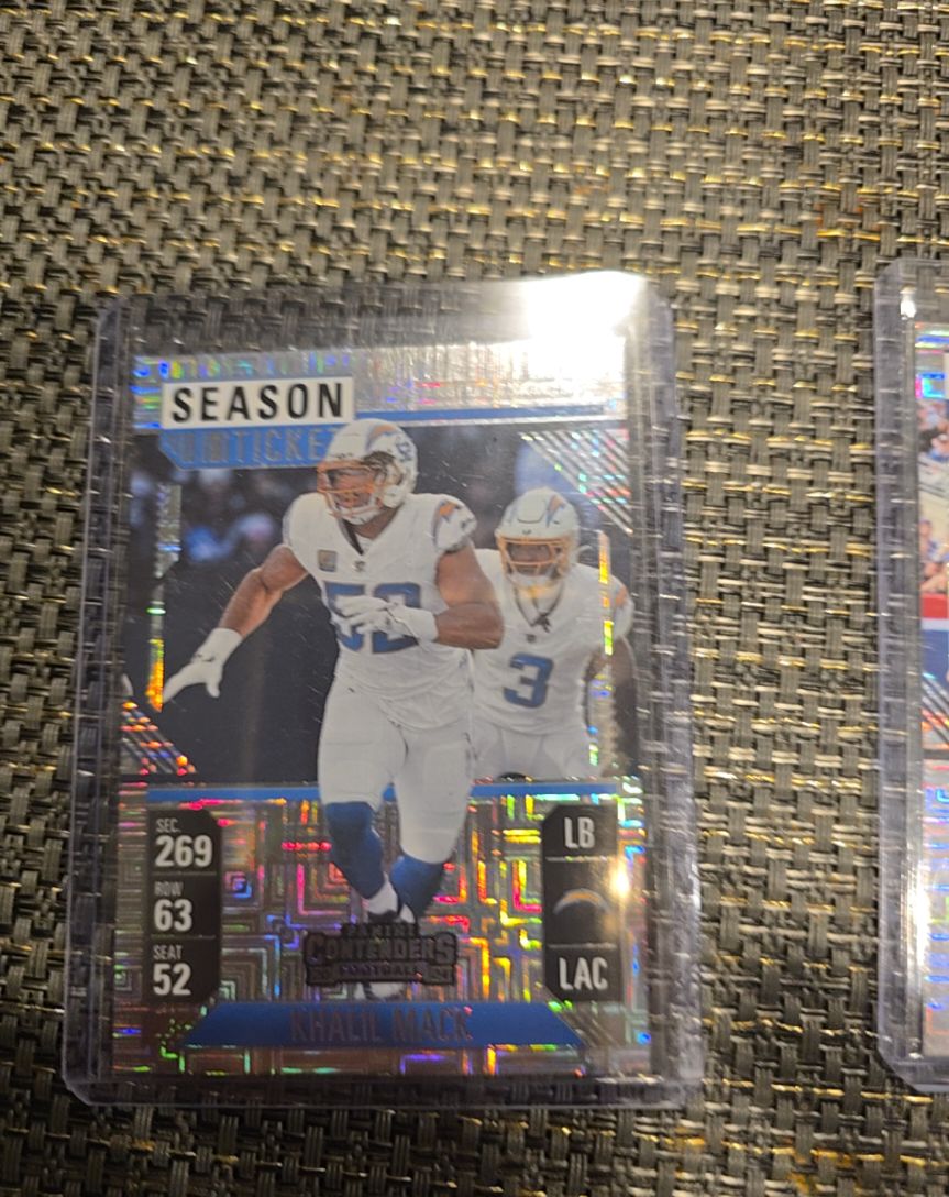 2024 Panini Contenders Season Ticket Khalil Mack — front