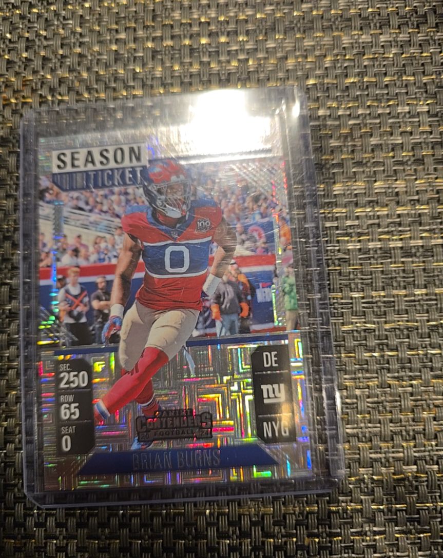 2024 Panini Contenders #74 Brian Burns — front