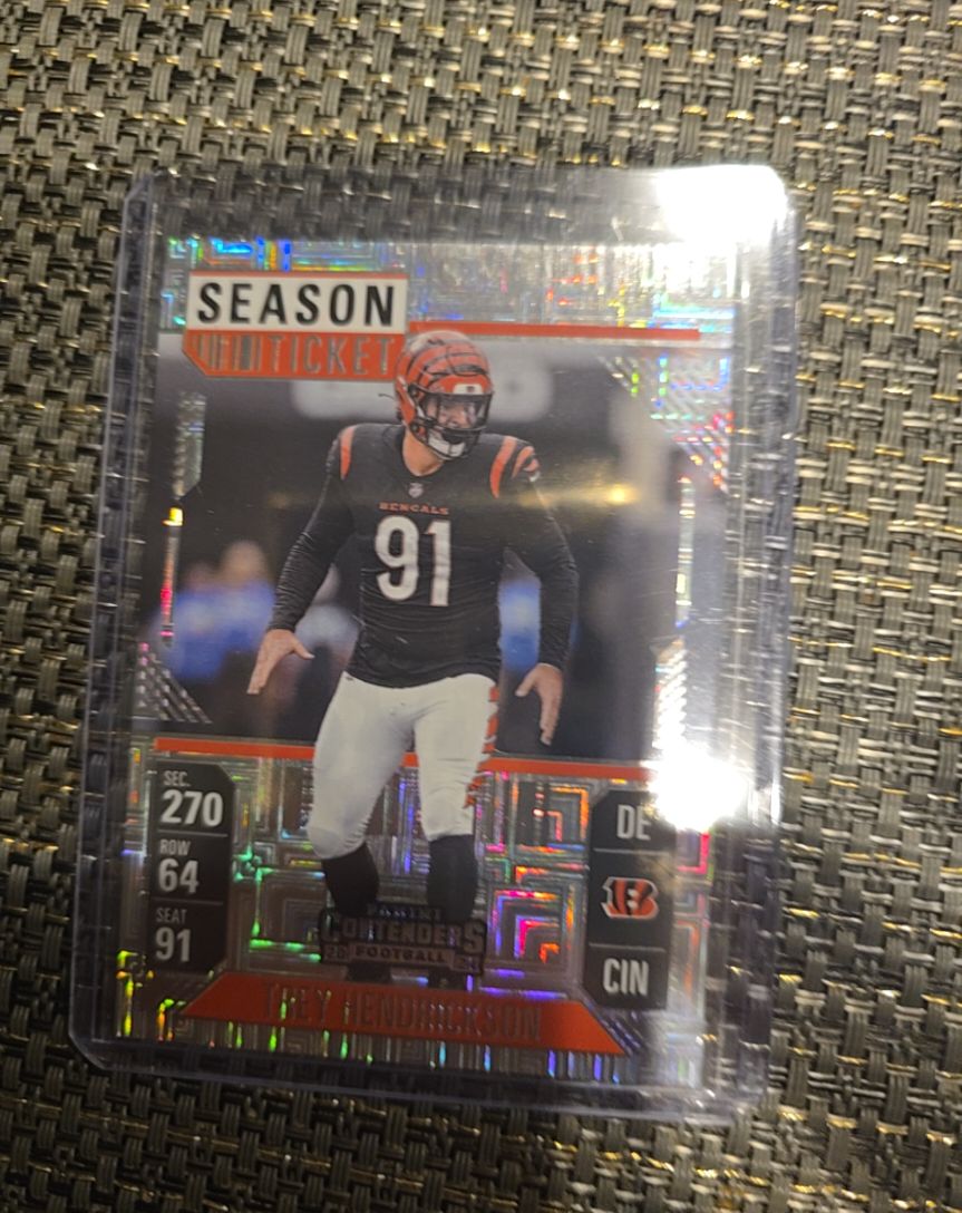 2024 Panini Contenders Season Ticket #19 Trey Hendrickson — front