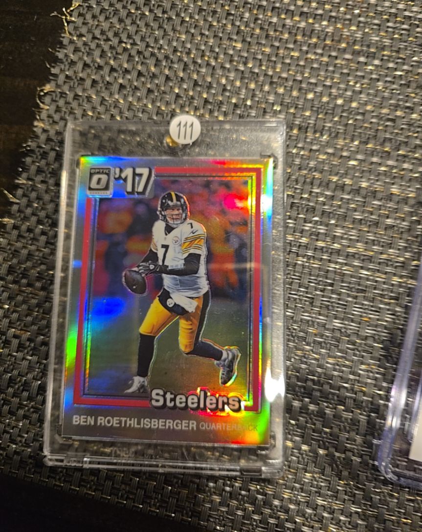 2017 Donruss Optic #17 Ben Roethlisberger — front