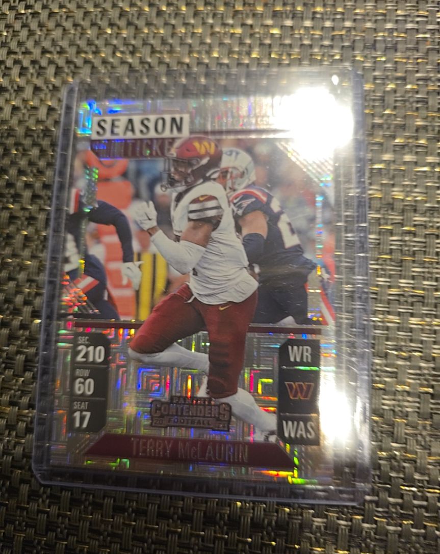 2024 Panini Contenders Season Ticket #99 Terry McLaurin — front