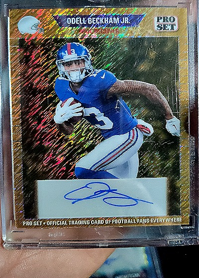 1989 Pro Set #13 Odell Beckham Jr. — front