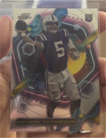 2023 Topps Composite Cosmic Chrome #253 Anthony Richardson Rookie — front