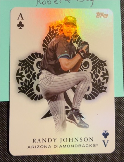 2023 Topps Series 1 #AA-4 Randy Johnson — front