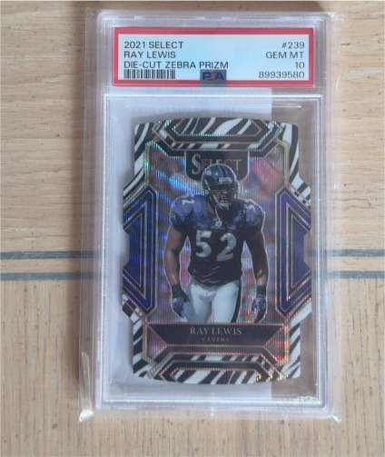 2021 Panini Select #239 Ray Lewis — front