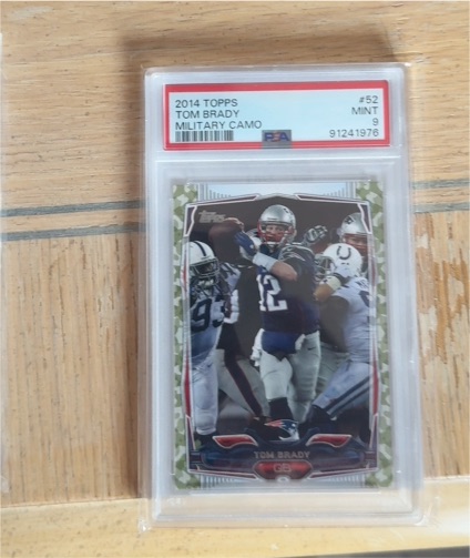 2014 Topps #52 Tom Brady — front