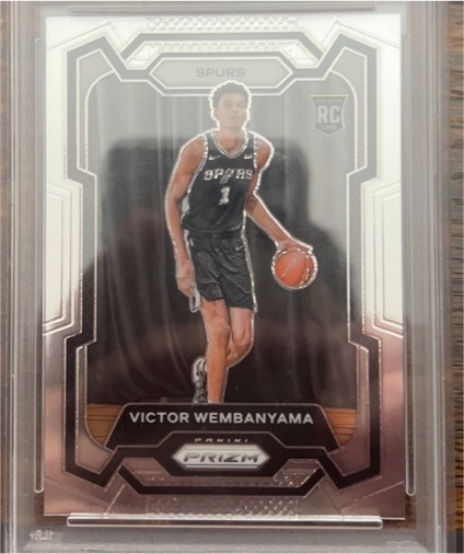 2023-24 Panini Prizm #136 Victor Wembanyama — front