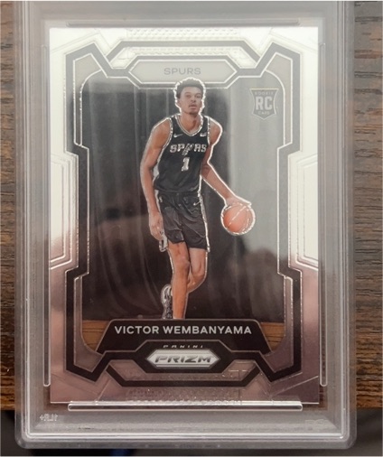 2023-24 Panini Prizm #136 Victor Wembanyama — front