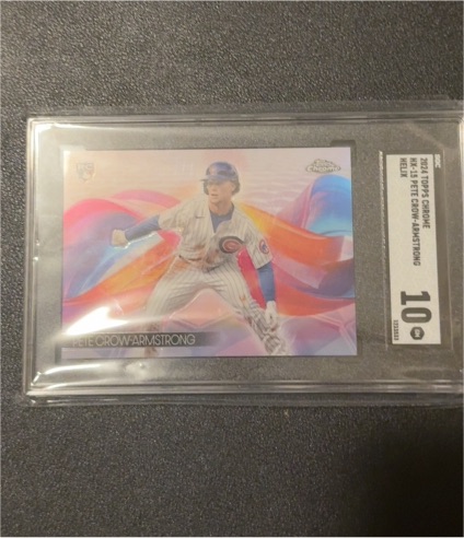 2024 Topps Chrome Helix #HX-10 Kacie Crow Armstrong — front