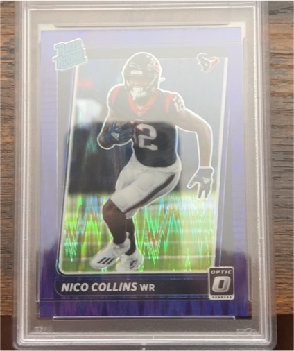 2021 Panini Donruss Optic #230 Nico Collins — front