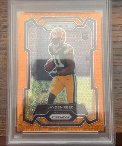 2023 Panini Prizm #334 Jayden Reed — front