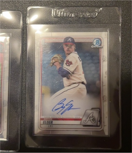 2020 Bowman Chrome #264 Bryce Elder — front