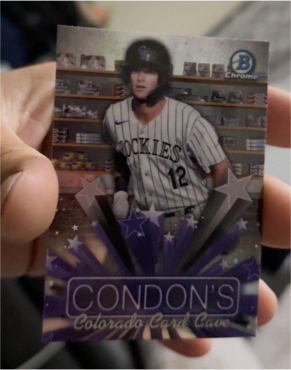2025 Bowman Chrome #HS-14 Charlie Condon — front