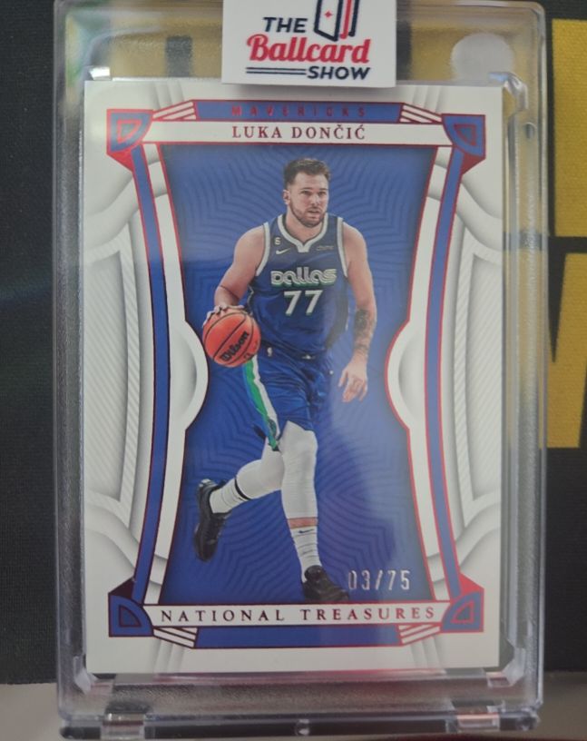 2022-23 Panini National Treasures #03 Luka Doncic — front