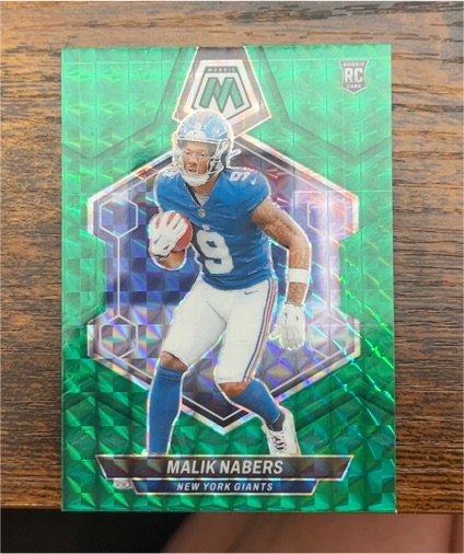 2024 Panini Mosaic #306 Malik Nabers — front