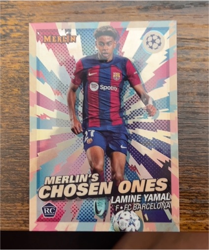 2023-24 Topps Merlin #MC-1 Lamine Yamal — front