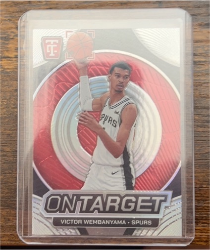 2024-25 Panini Totally Certified #22 Victor Wembanyama On Target — front