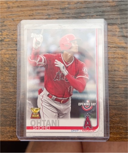 2019 Topps Opening Day #100 Shohei Ohtani — front