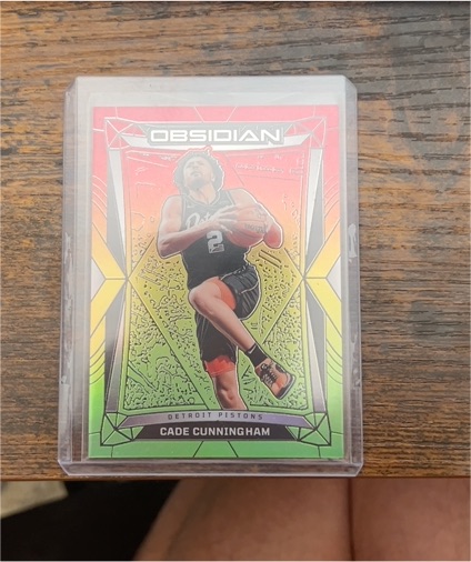 2023-24 Panini Obsidian #141 Cade Cunningham — front