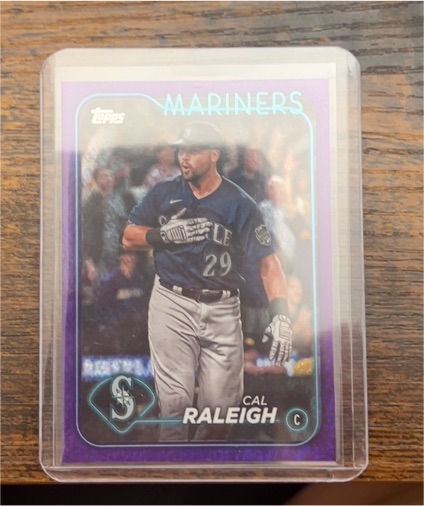 2024 Topps Series 1 #122 Cal Raleigh — front