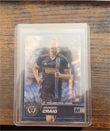 2023 Topps MLS #36 Brandan Craig — front