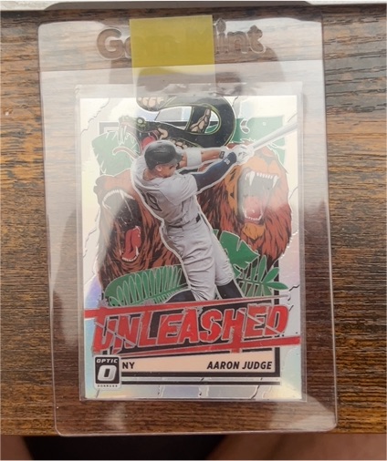 2021 Panini Donruss Optic #UNL5 Aaron Judge Unleashed — front