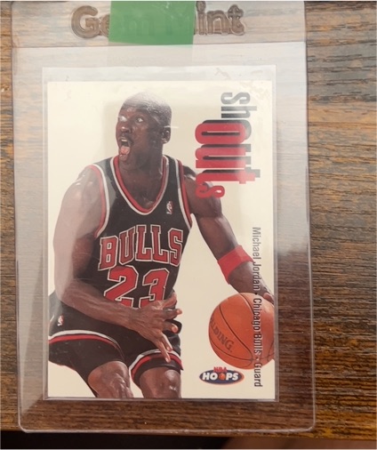 1998-99 Skybox Hoops #13SO Michael Jordan Shout Outs — front