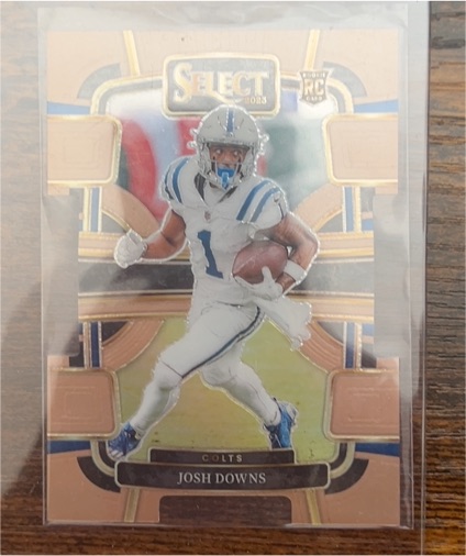 2023 Panini Select Concourse #44 Josh Downs — front